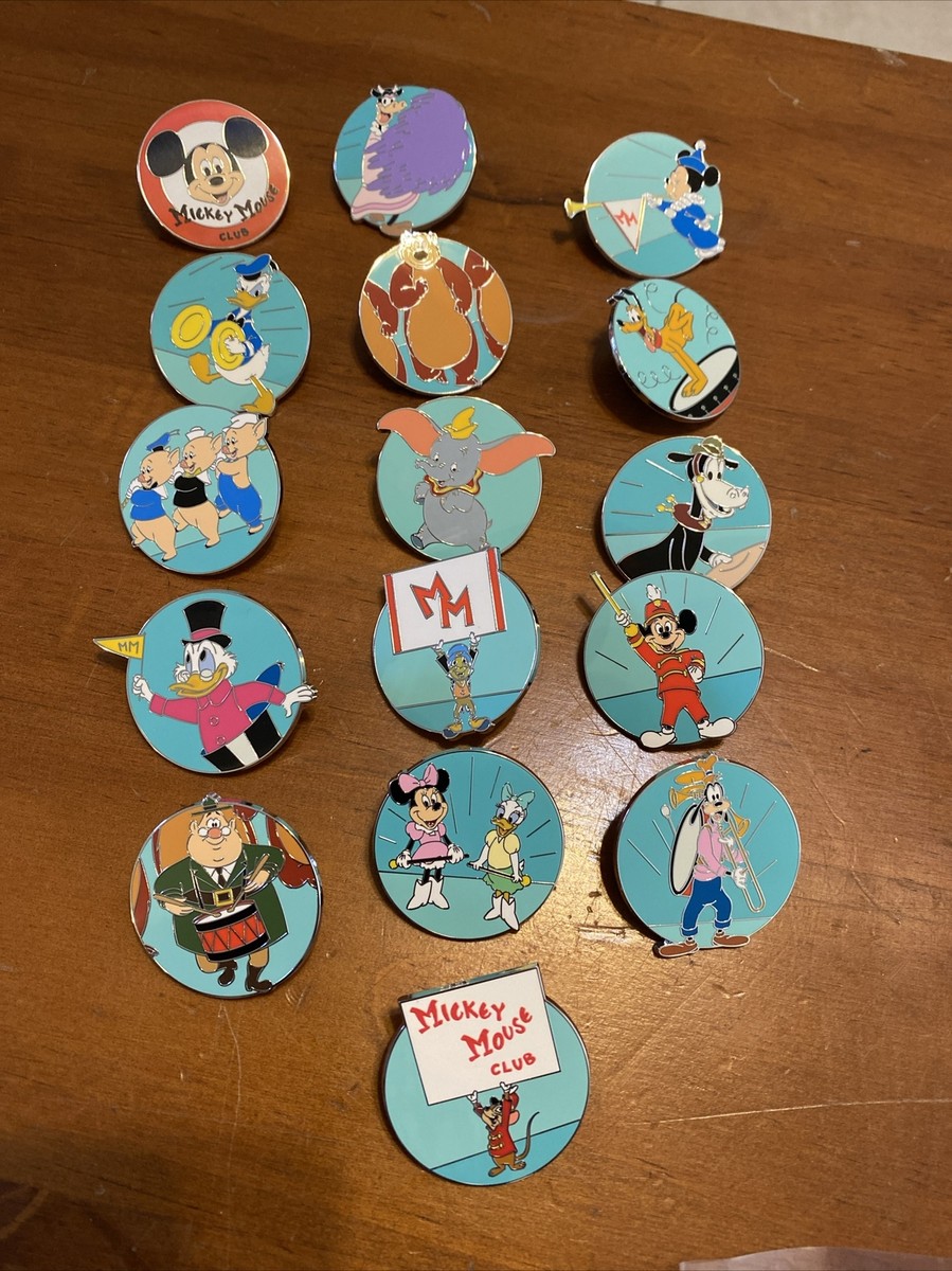 THE MICKEY MOUSE CLUB 16 Pin Set Disney Mystery Bag Jiminy | eBay