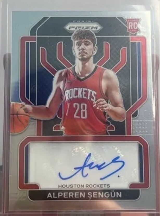 ALPEREN SENGUN 2021-22 PANINI PRIZM BASKETBALL ROOKIE SIGNATURE