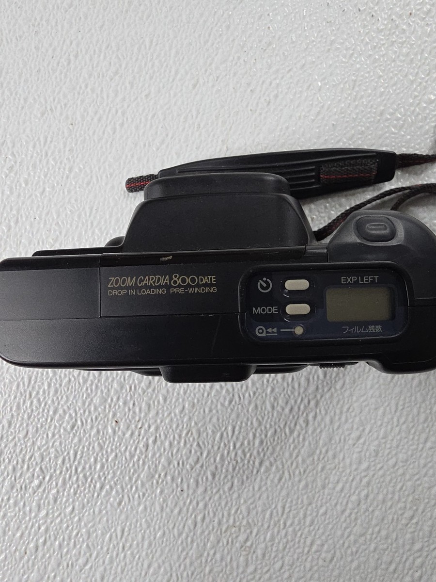 FUJI Zoom Cardia 800 Date AF Black 35mm Point & Shoot Film Camera