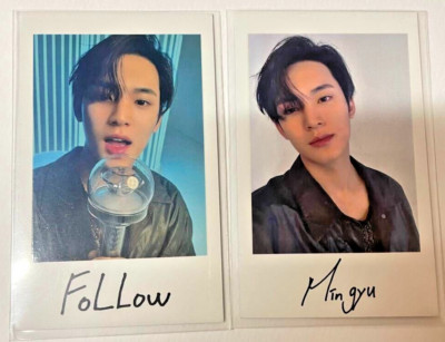 SEVENTEEN MINGYU FOLLOW TO JAPAN Instant photo sticker card