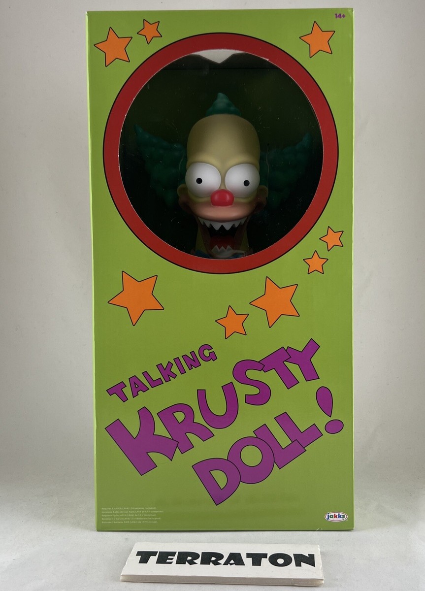 Talking Krusty The Clown The Simpsons Jakks Pacific 16