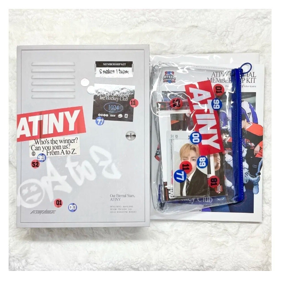 ATEEZ 2024 ATINY 5TH MEMBERSHIP KIT TI Fan Club KIT Full Package