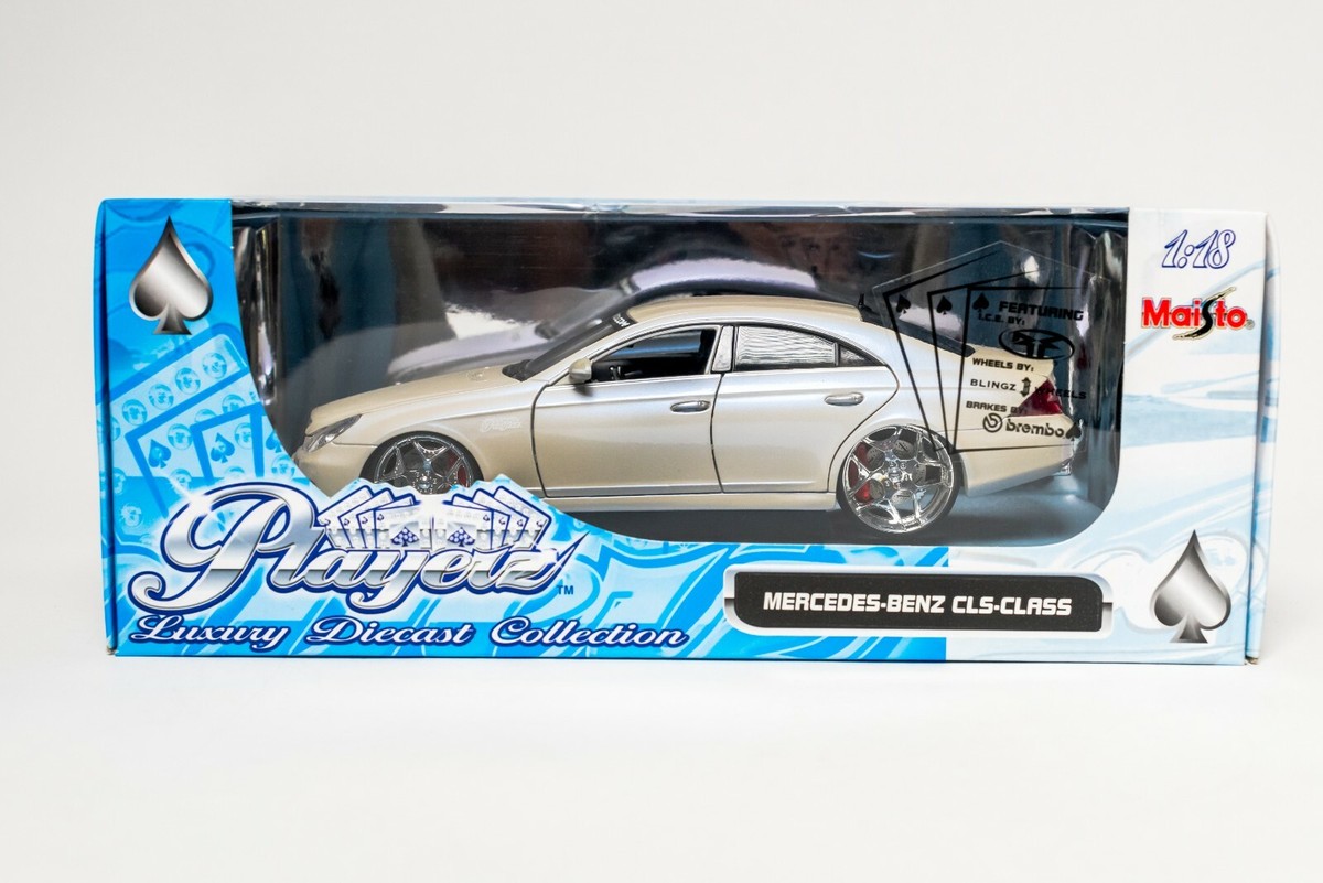 RARE Maisto Playerz Diecast Mercedes-Benz CLS-Class 1:18 NEW IN