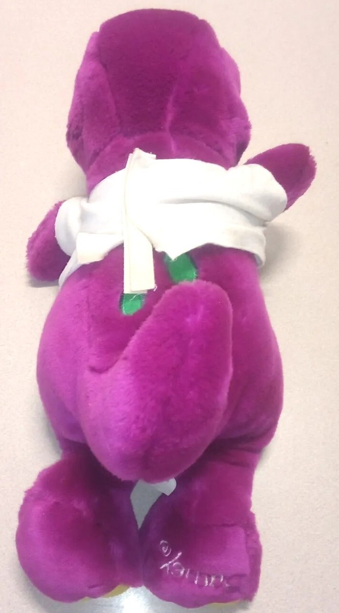Barney Vintage 1992 Sleeping Bag, Plush And Shirt, PVC Toy