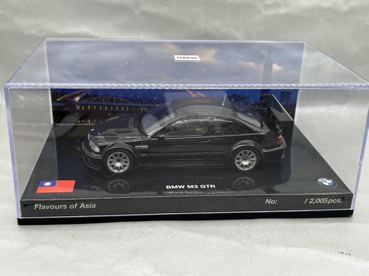 🇺🇦 1:43 Minichamps BMW M3 GTR E46 Street 2001 Black 46 3 Need