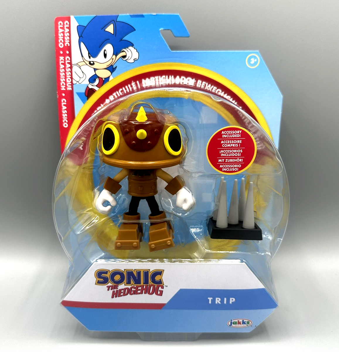 Jakks Pacific Sonic the Hedgehog Masked TRIP w Spike Trap 4