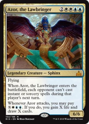MTG - AZOR, THE LAWBRINGER - Rivals of Ixalan (M) | eBay UK