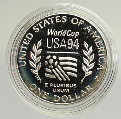 1994 USA United States FIFA World Cup Soccer Football Proof Silver