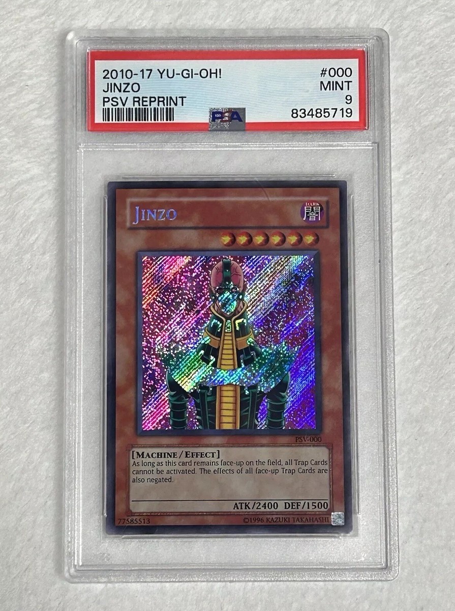 2010-2017 Yugioh Jinzo PSV-000 REPRINT PSA 9 | eBay