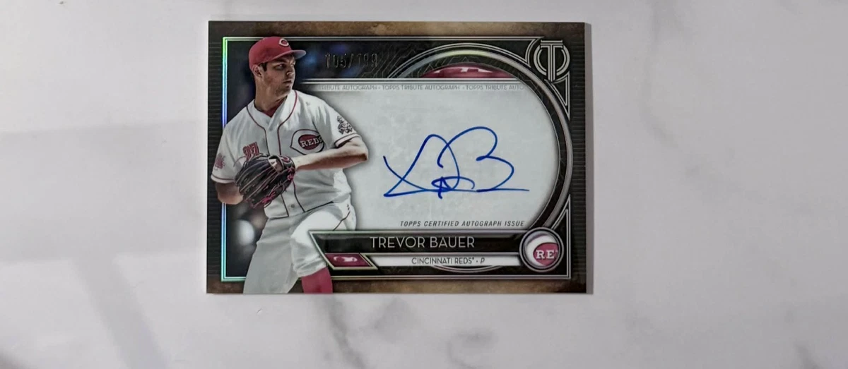 Trevor Bauer Baseball Serial Numbered Sports Trading Cards