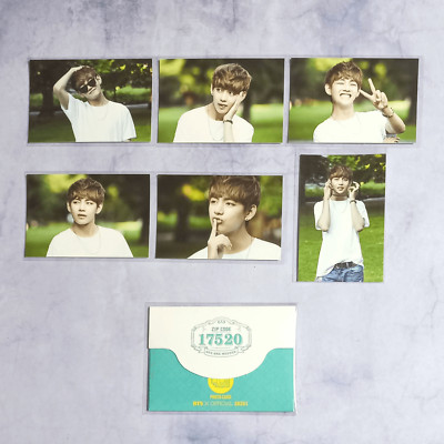 BTS 2nd Muster ZIP CODE 17520 Official Mini Photo Card - V Set of