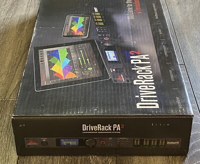 dbx DriveRack PA2 Multi-Effects Processor - Black for sale online