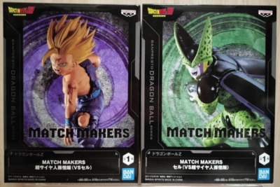 Dragon Ball Z MATCH MAKERS Cell & Super Saiyan Son Gohan Figure