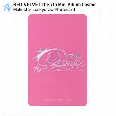 RED VELVET The 7th Mini Album Cosmic Makestar Soundwave Luckydraw
