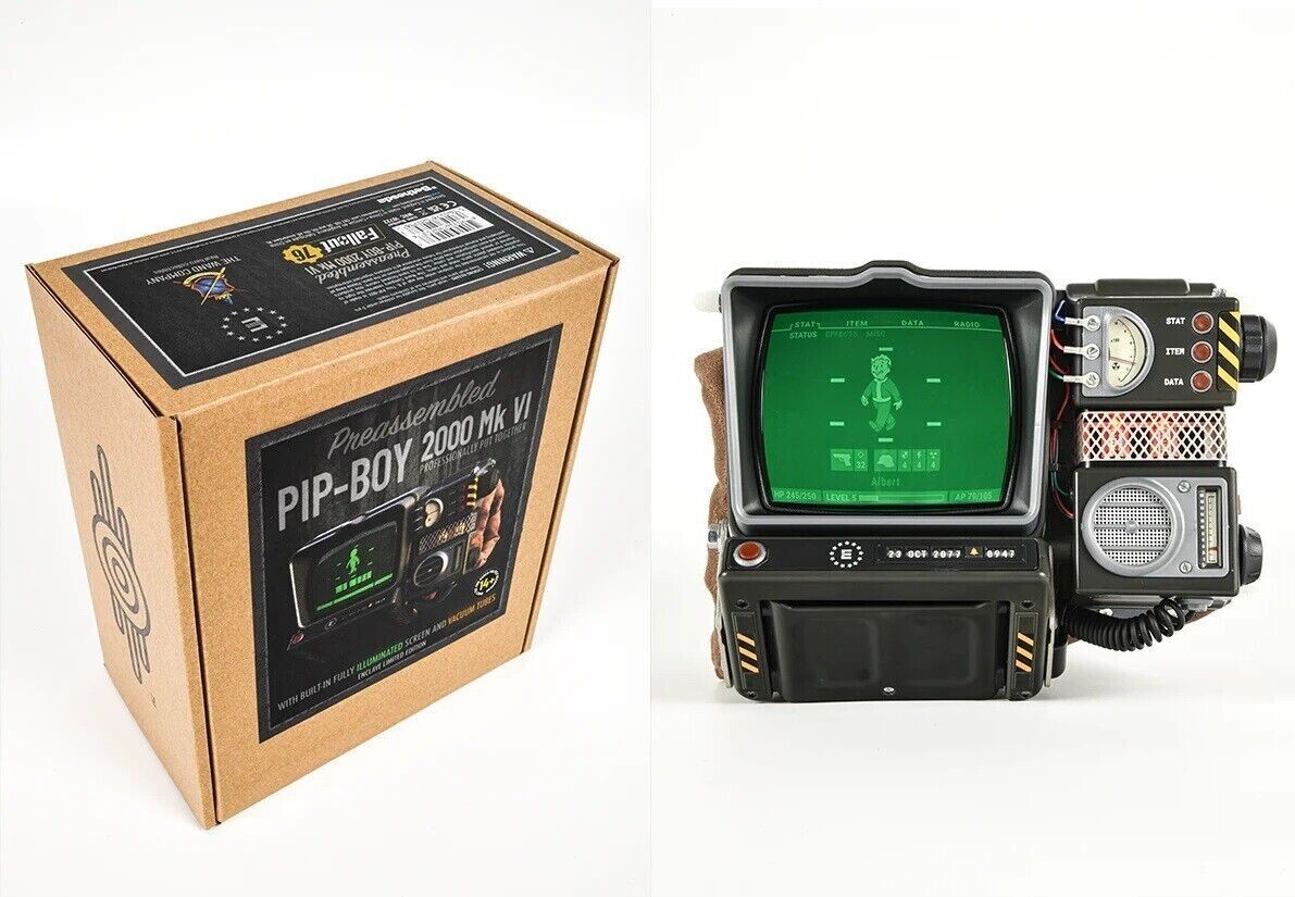 Fallout 76 Pip-Boy 2000 Mk VI Enclave Replica Wand Company TWC NEW