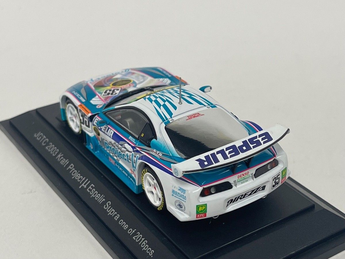 1/43 Ebbro KRAFT Project U Toyota Supra JGTC 2003 Test Car #35