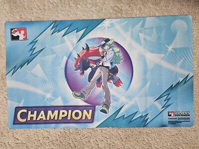 N's Zoroark ex Champion Playmat, Newest Play Pokemon TCG League