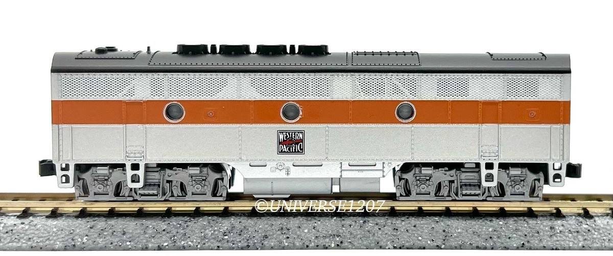 N Scale Kato 176-1208 F3B Phase II Western Pacific NIB California