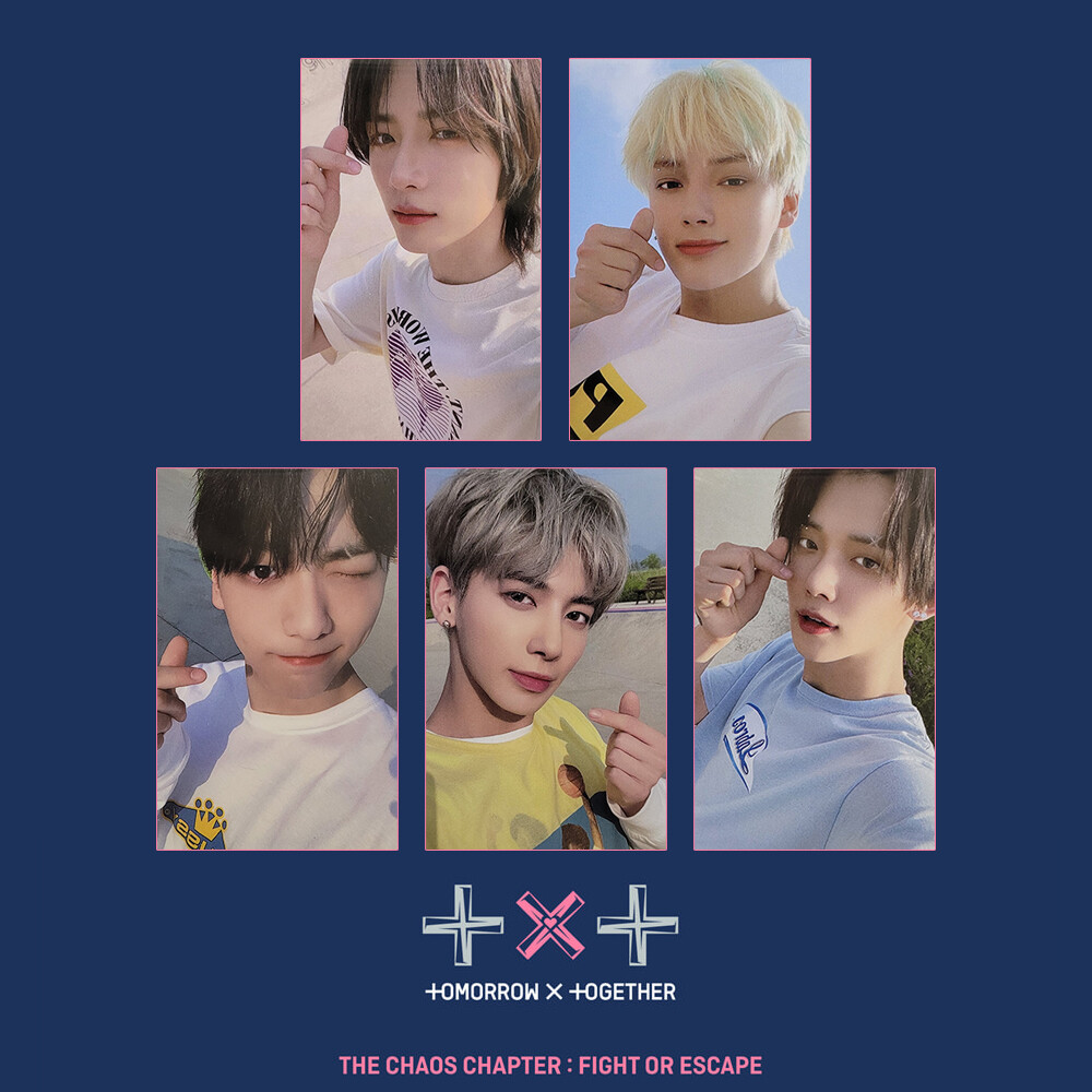 TXT - THE CHAOS CHAPTER : FIGHT OR ESCAPE [WEVERSE POB PHOTOCARD