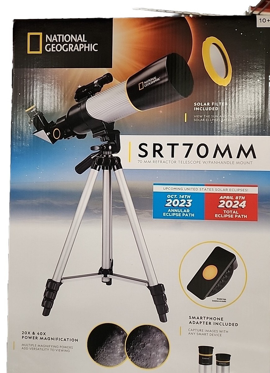National Geographic SRT70MM - 70mm Refractor Telescope w