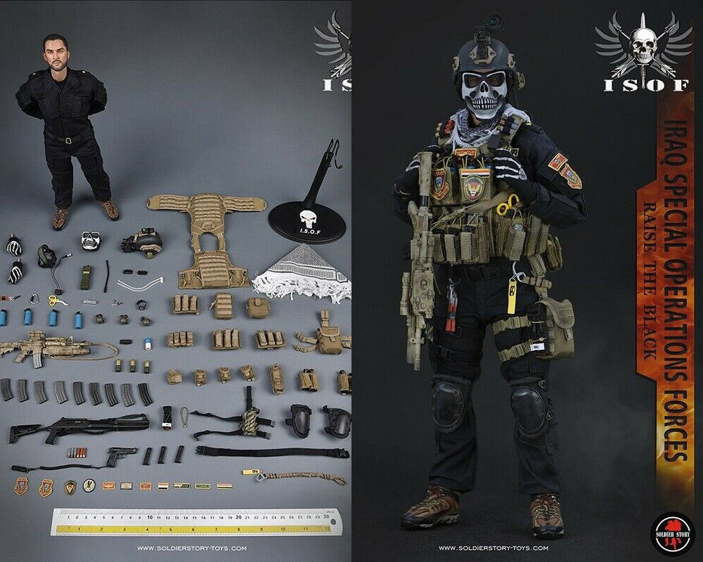 New Soldier Story 1/6 SS105 Iraq Special Operations Forces ISOF12