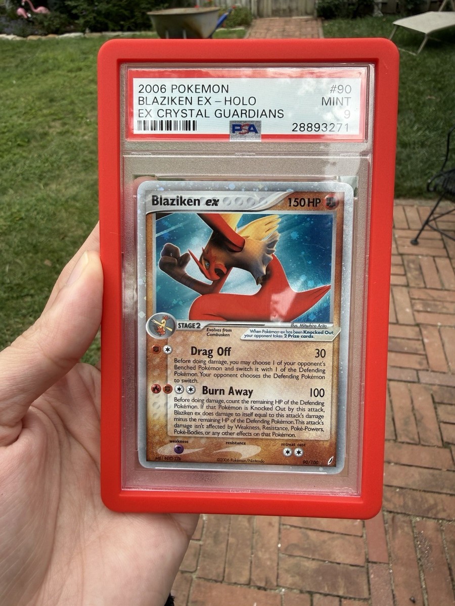 Pokemon - 2006 Blaziken ex EX Crystal Guardians #90 PSA 9 Mint