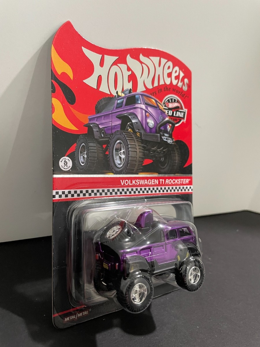 HOT WHEELS VOLKSWAGEN T1 ROCKSTER PURPLE RLC REDLINE CLUB