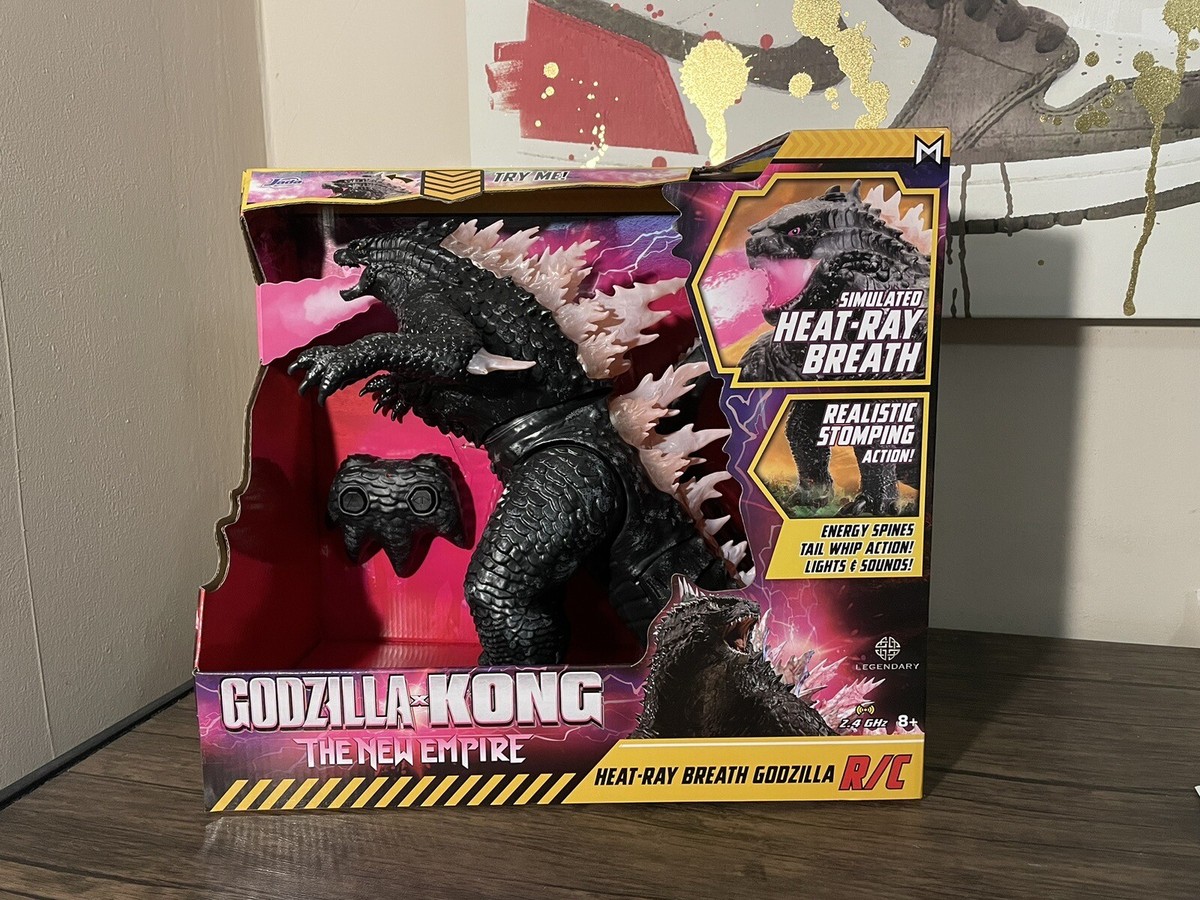 Jada Godzilla x Kong: The New Empire - Heat Ray Breath Godzilla RC