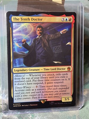 MTG FOIL The Tenth Doctor (3/1208) Doctor Who NM/M | eBay