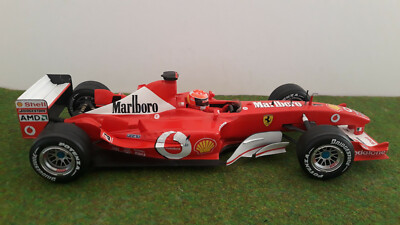 F1 FERRARI F2003 GA M. SCHUMACHER SPONSOR MARLBORO au 1/18 HOT