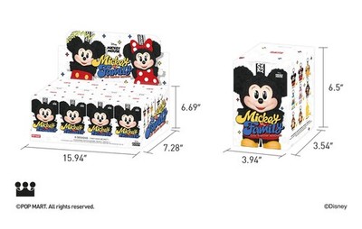 POPMART Mickey Family Cute Together Series Blind Box Confirmed