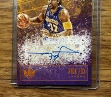 Rick Fox Basketball Sports Trading Card Singles Autographed for