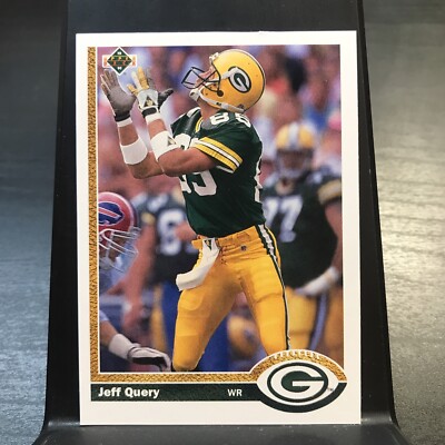 1991 Upper Deck Football Base #584 Jeff Query - Green Bay Packers