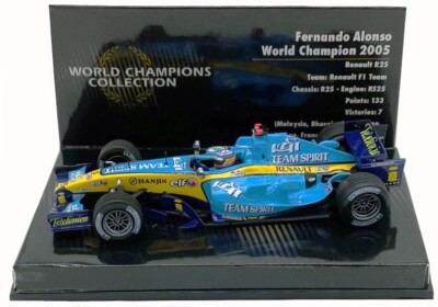 Minichamps Renault R25 #5 2005 - Fernando Alonso F1. World