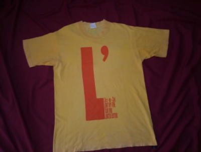 Rare HTF Vtg 90s 1998 Limited Edition L'Arc en Ciel tshirt as worn