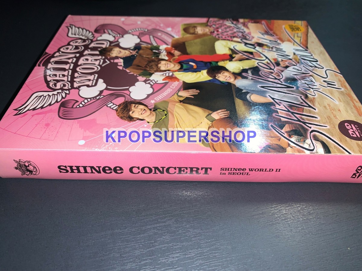 SHINee World II in Seoul 2nd Concert 2 DVD Postcards Great