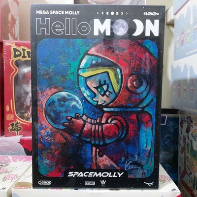 Mega Space Molly Hello Moon 400% figure Pop Mart Ship By Express