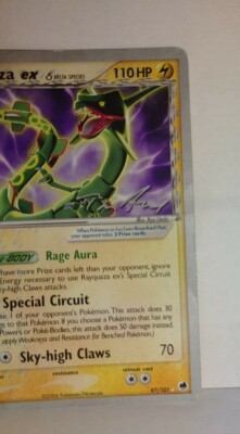 Rayquaza EX 97/101 World Championships Ultra Rare Pokemon Card