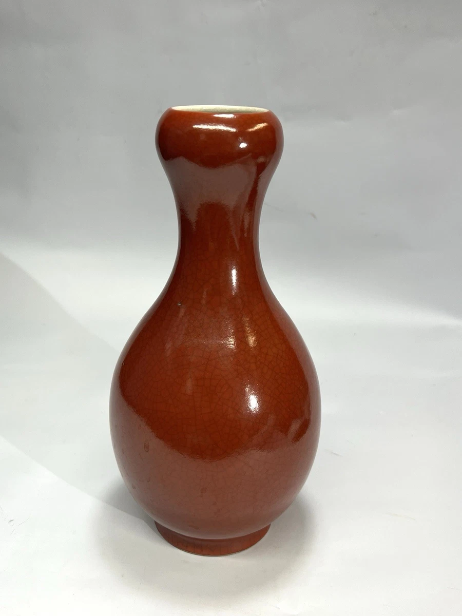 红色1850-1899 中国古董花瓶| eBay