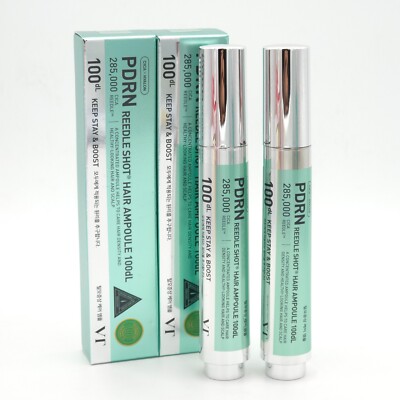 VT PDRN Reedle Shot Hair Ampoule Set 15ml x 4ea 100dL 300dL 700dL