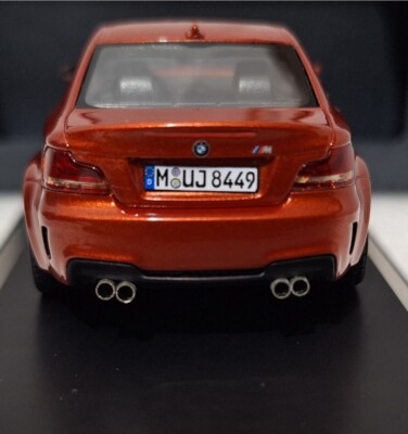 BMW 1er M Coupe E82 Valencia Orange Met 2007 1:43 Minichamps