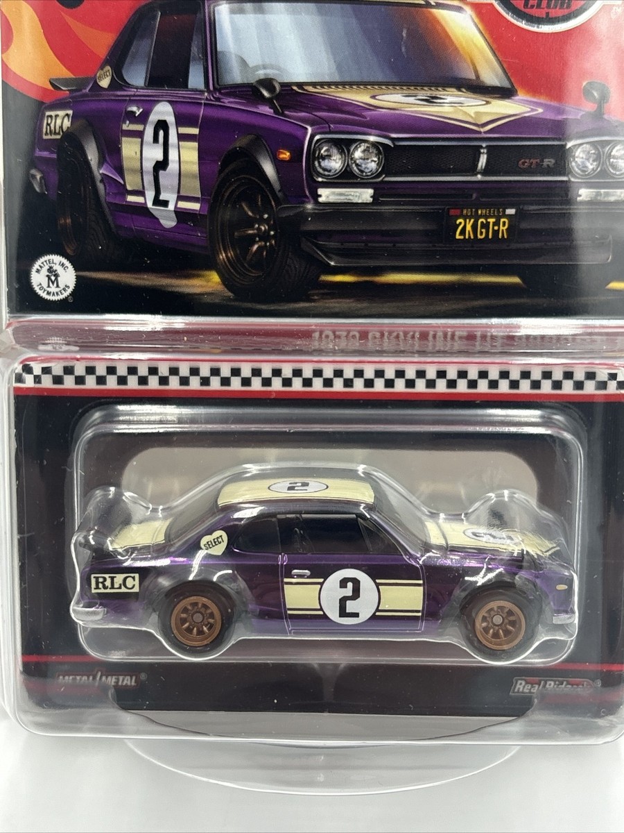 Hot Wheels RLC 1972 Skyline H/T 2000GT-R Purple. IN HAND 2024