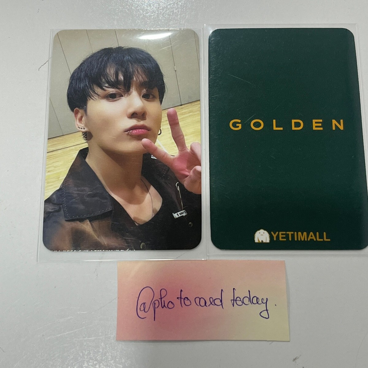 BTS JUNGKOOK GOLDEN ALBUM WEVERS POB, LUCKY DRAW YETIMALL OFFICIAL