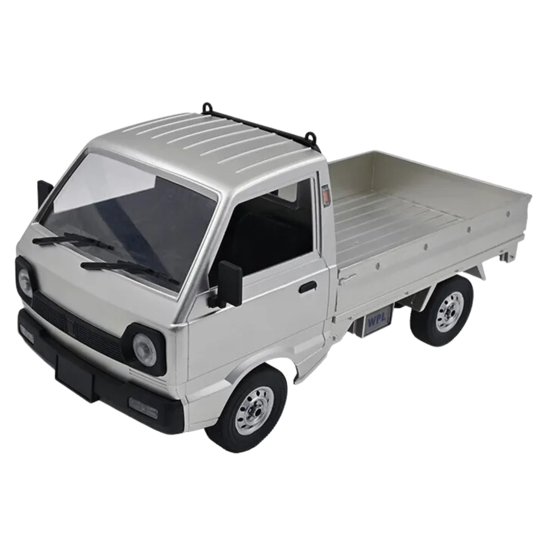 WPL D12 Suzuki Kei Truck 1/10 2WD RC Car RTR (Silver) WPL-D12