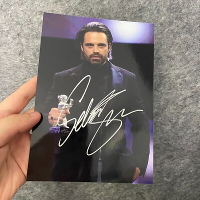 Sebastian Stan Autographed Signed Photo Collection 5*7 2024B | eBay