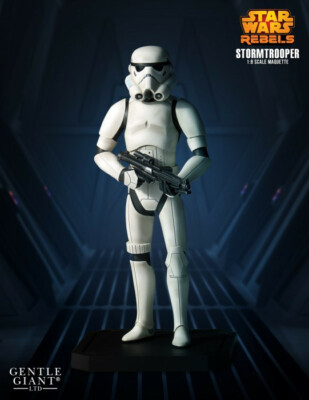 GENTLE GIANT STAR WARS CLONE WARS REBELS STORMTROOPER MAQUETTE