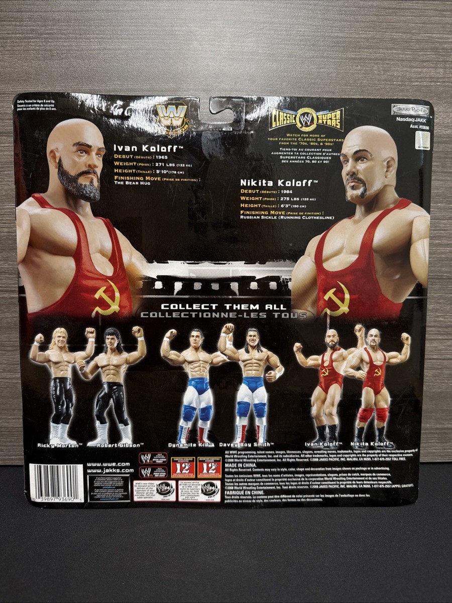 WWE CLASSIC SUPER STARS IVAN & NIKITA KOLOFF LIMITED EDITION 2