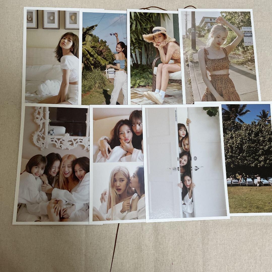 BLACKPINK SUMMER DIARY IN HAWAII 2019 DVD Photocard PC Case