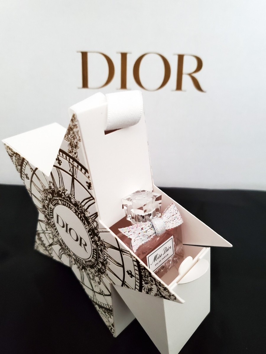 NEW Dior Set Miss Dior Perfume 5ml EDP with Gold Star shaped