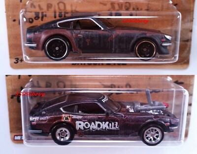 Hot Wheels MotorTrend ROADKILL Set Rotsun Custom '71 Datsun 240Z